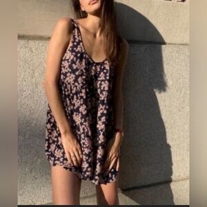 Urban outfitters romper floral size xs